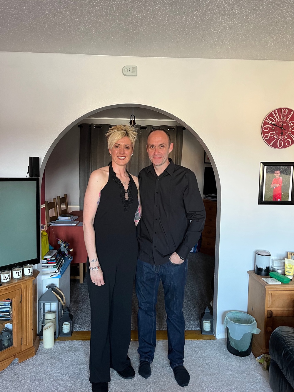 Ms Nicholson said the rage she experienced with PMDD impacted her husband and son (Supplied)