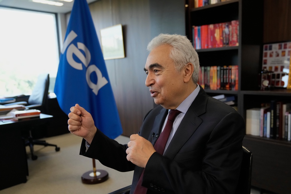 International Energy Agency executive director Fatih Birol labelled the waterway a ‘dire strait’ (AP)