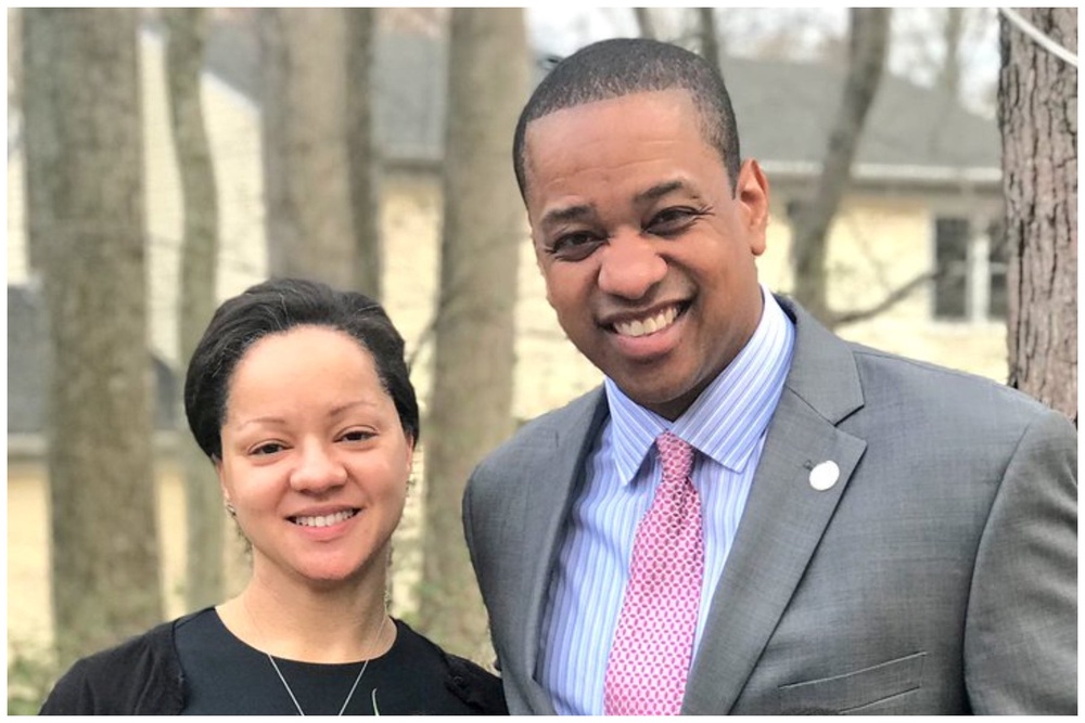 Former Virginia Lieutenant Gov. Justin Fairfax (pictured) and his wife were found dead at their home in a murder-suicide Thursday morning. The couple was going through a ‘messy divorce,’ police said (FairfaxJustin/ X)