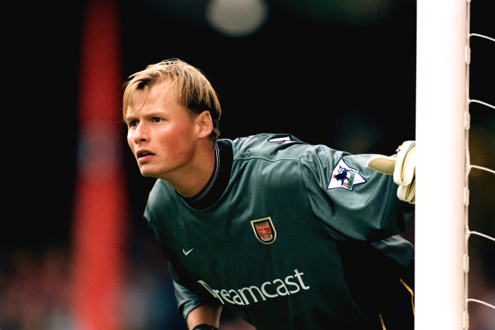 Alex Manninger stepped up for Arsenal during a crucial run in the 1997-98 double-winning season (PA)