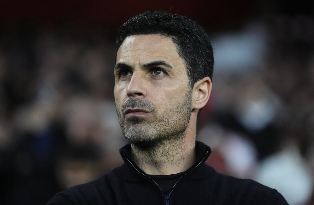 Mikel Arteta’s Arsenal have finished runners-up in the league for the past three seasons (Nick Potts/PA) (PA Wire)