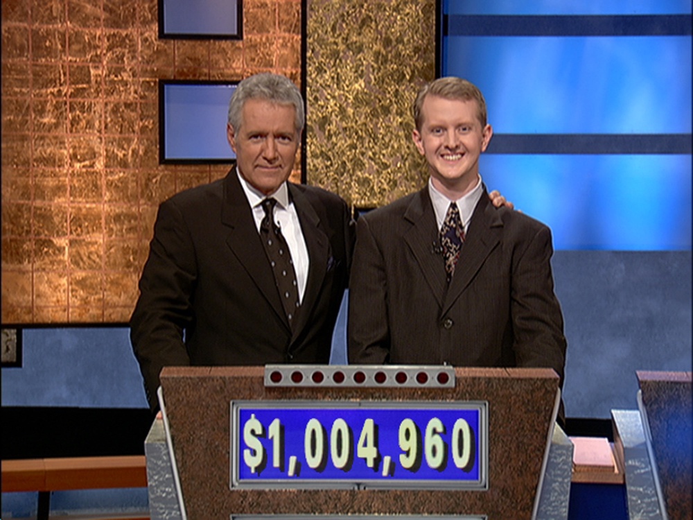 Ken Jennings appeared as a 'Jeopardy' contestant in 2004, becoming the record holder for longest win streak and highest regular-game earnings (Getty)