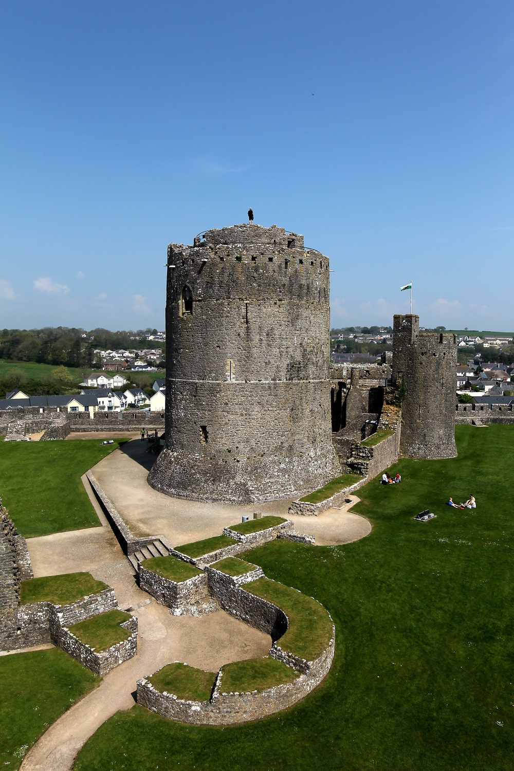 Pembroke Castle in west Wales was the birthplace of Henry Tudor, who went on to become King Henry VII (David Davies/PA) (PA Archive)