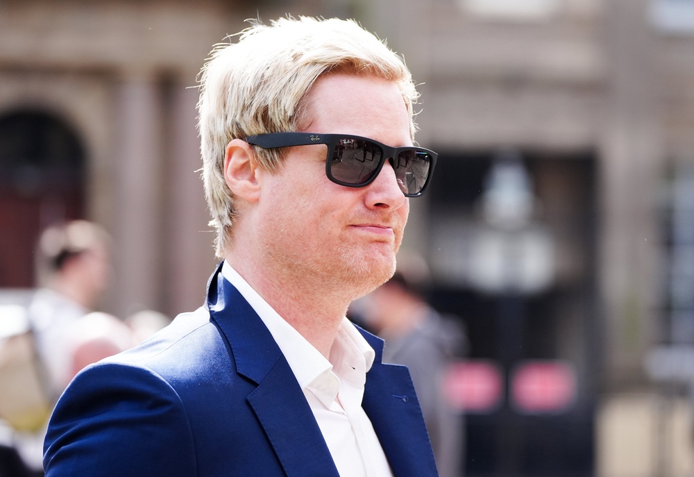Snooker legends including Neil Robertson attended the service (PA Wire)