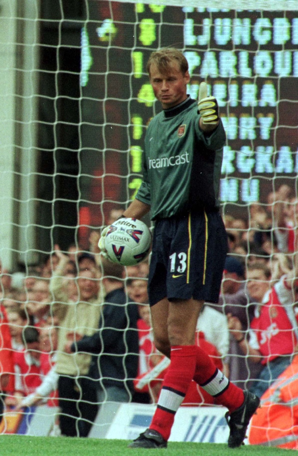 Manninger deputised for Seaman in Arsenal’s double-winning season in 1997-98 (PA Wire)