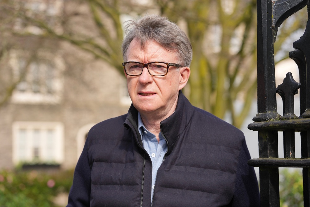 Peter Mandelson was sacked as ambassador in September 2025 (Copyright 2026 The Associated Press. All rights reserved)