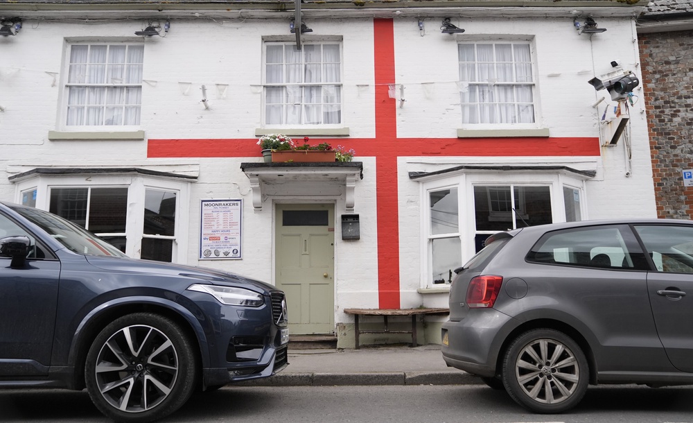 A member of the public said the pub looked like ‘the headquarters of the National Front’ (Andrew Matthews/PA) (PA Wire)
