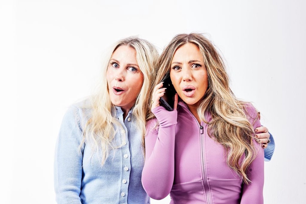 Working mums: Charlie Hedges and Holly Hagan-Blyth (Scott Kershaw Photography/PA)