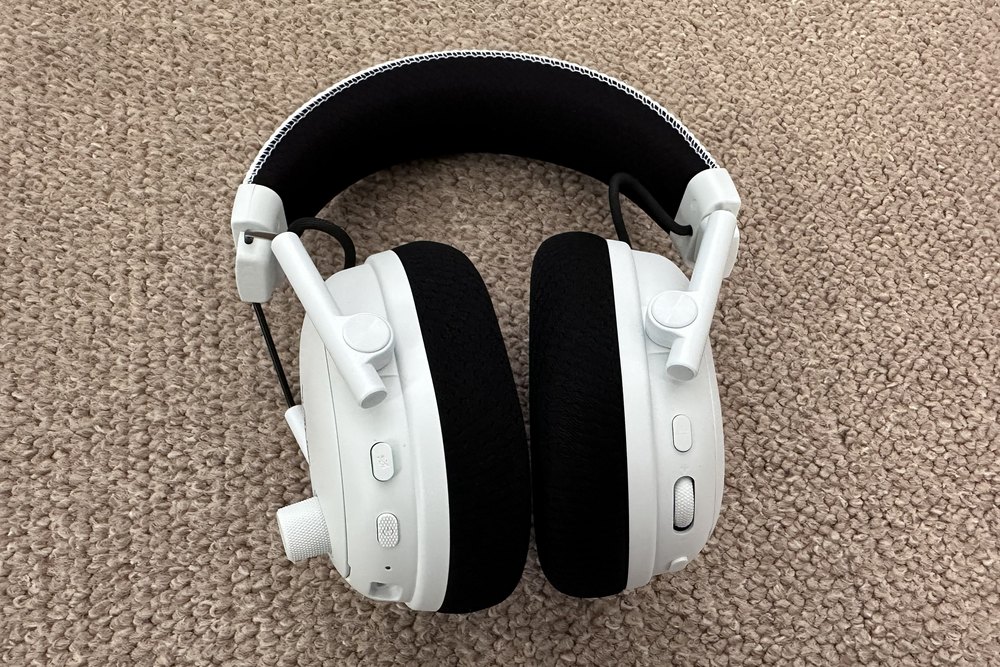 You can switch the active noise cancelling feature off with a button (Jennifer Allen/The Independent)