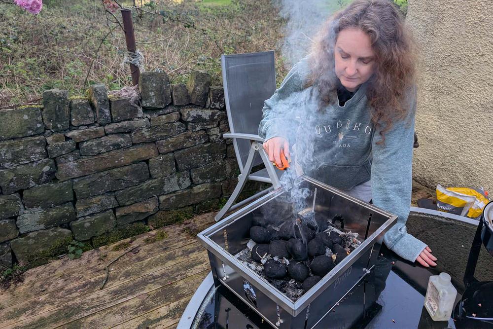 I cooked a range of foods on each of the BBQs (Samantha Priestley/The Independent)