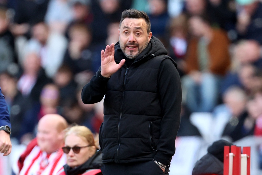 Tottenham manager Roberto De Zerbi. (PA Wire)