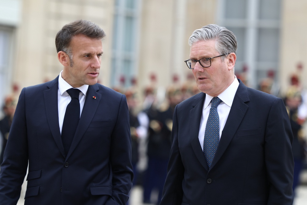 The criticism after Britain and France announced they would will lead a ‘multinational mission’ aimed at protecting ships passing through the vital waterway, which is key to global oil supplies (Getty)