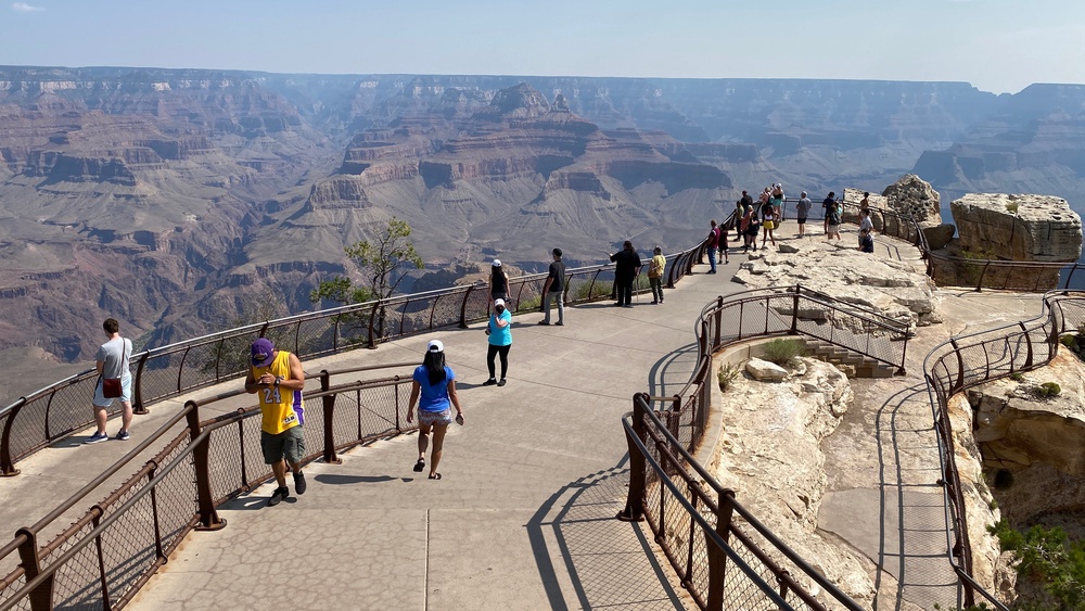 The Grand Canyon only stretches over 277 miles. Whereas, the Colorado River spans over 1,400 miles (AFP via Getty Images)