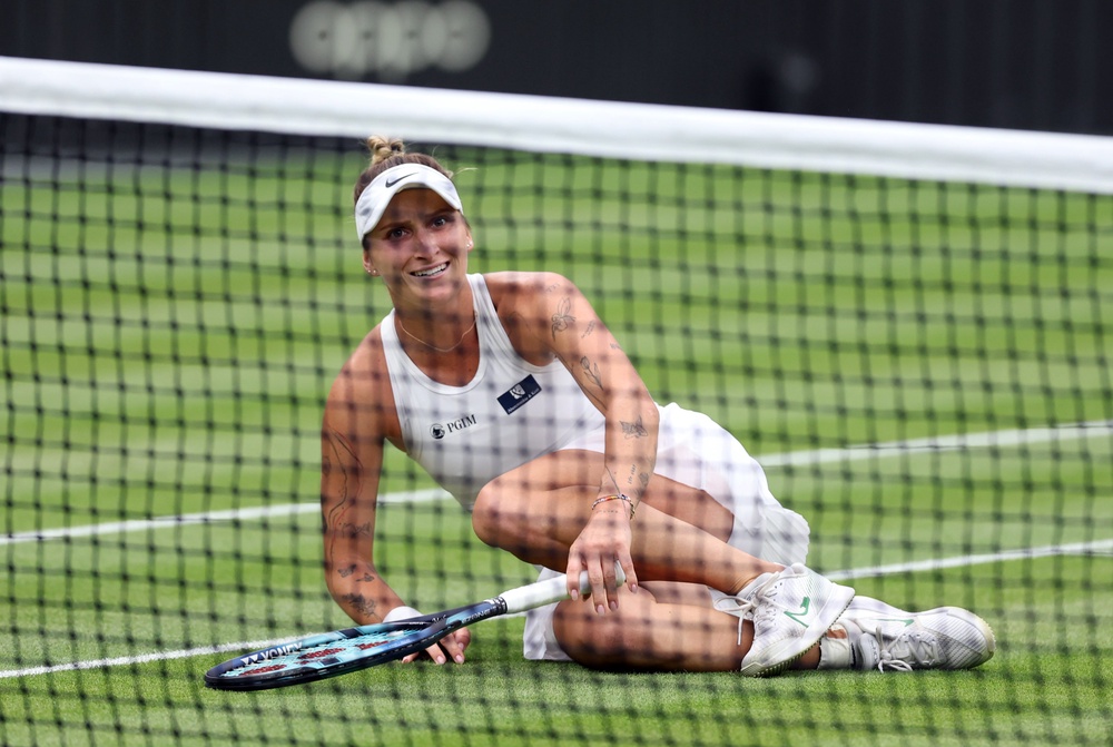 Marketa Vondrousova was a surprise Wimbledon winner in 2023 (Steven Paston/PA) (PA Archive)