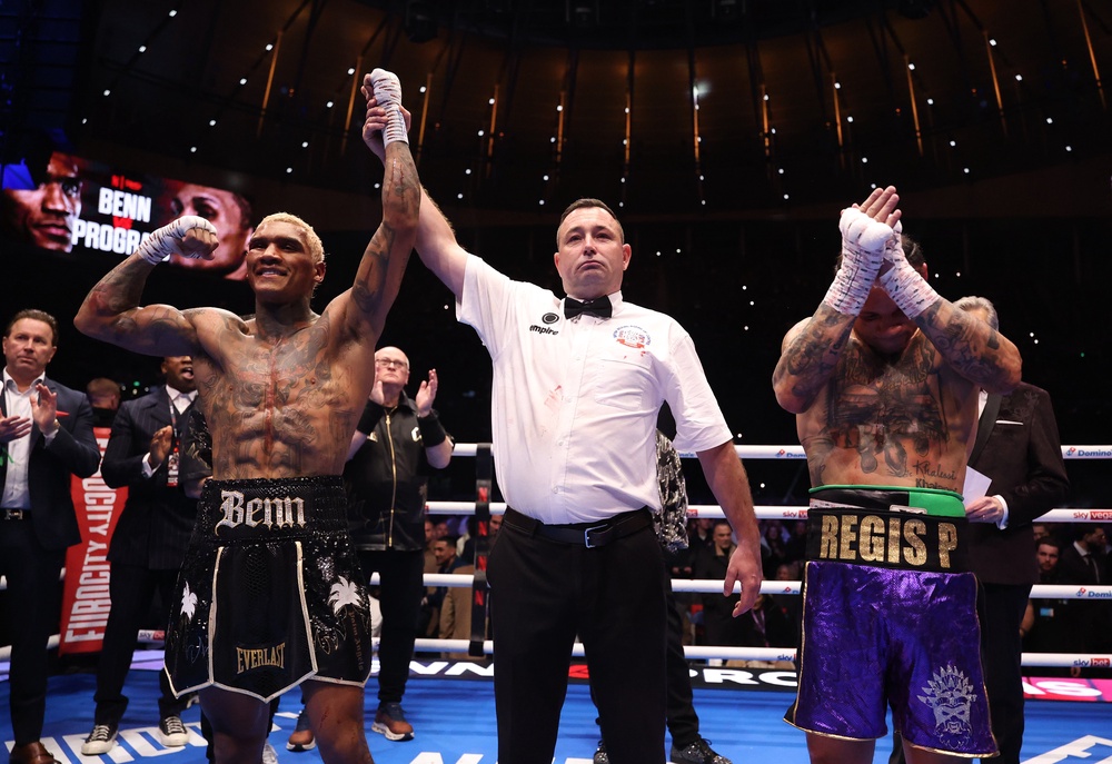 Benn won his first fight since signing with Zuffa Boxing last weekend (Getty)