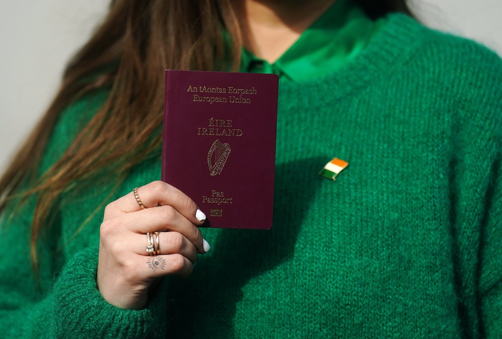 Apply for an Irish passport – just to be sure (PA)