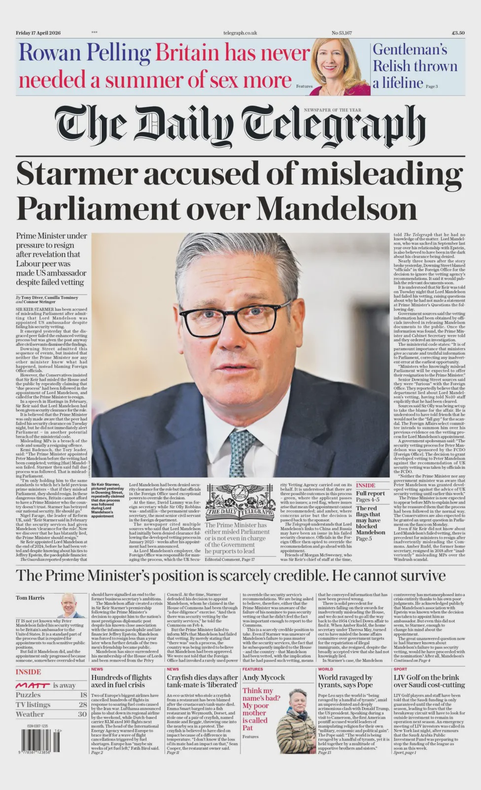 The Telegraph (BBC)