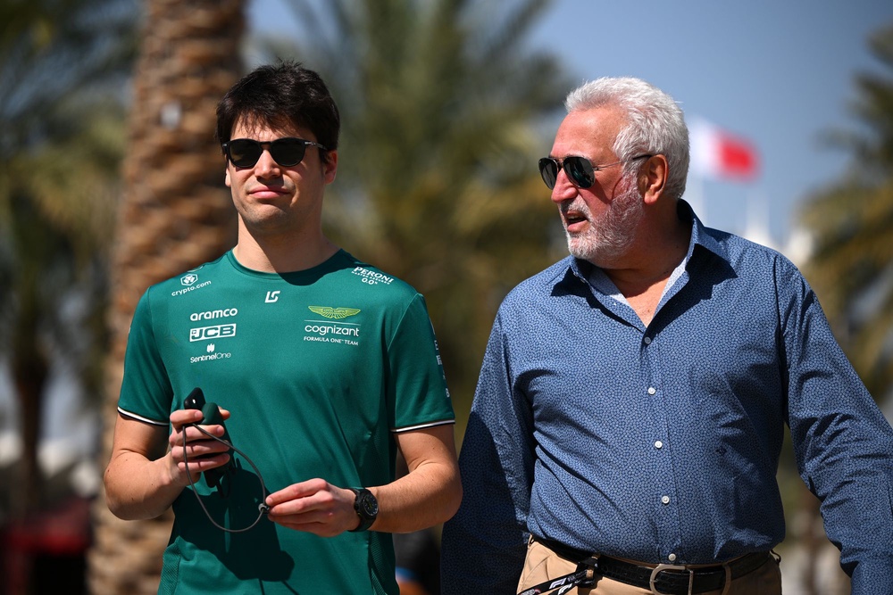 Lawrence Stroll bought an F1 outfit in Aston Martin, with his son Lance a driver for the outfit (Getty Images)