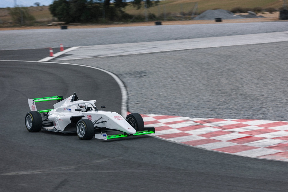 All four drivers underwent testing in Formula 4 cars in Spain in February (FAT Karting League)