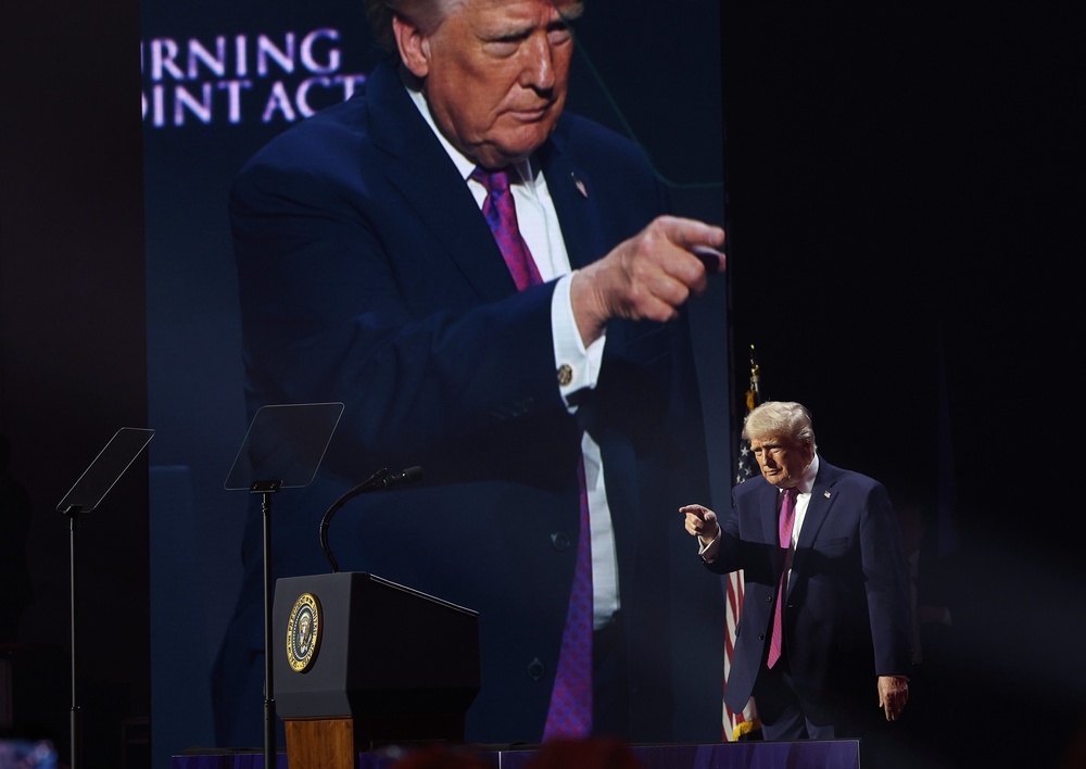 Trump planted seeds of doubt about election security before Election Day in 2024, hinting that his political opponents could be interfering – despite there being no evidence of such action (Getty)