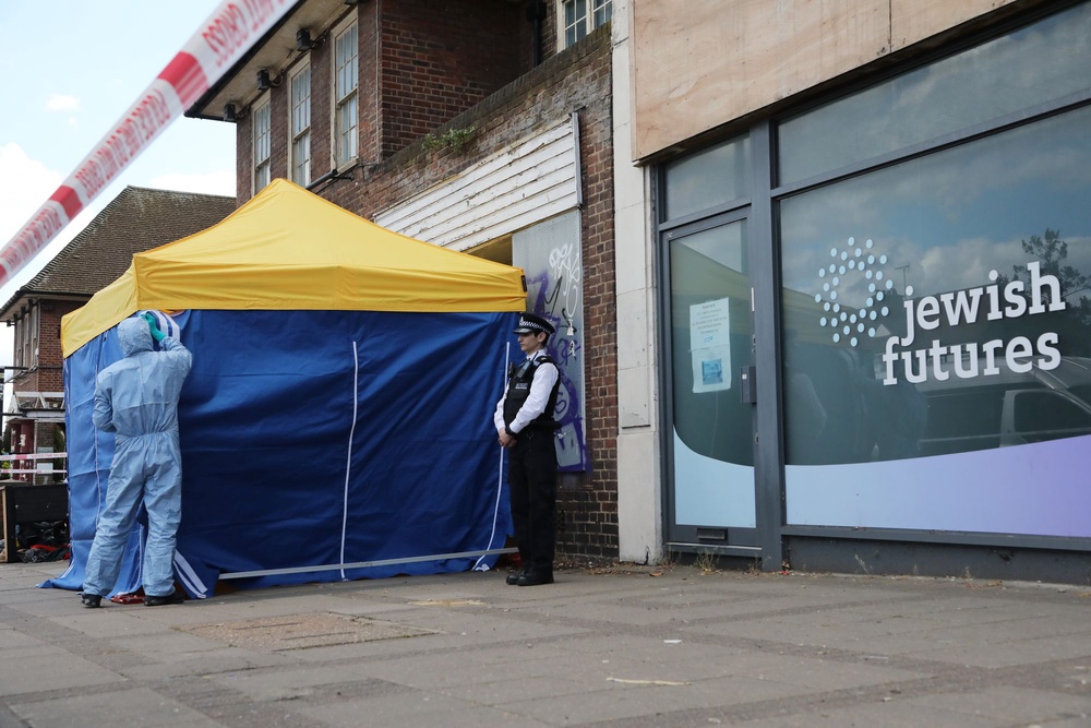 Local police officers said they were working with Counter Terrorism Policing to respond to the incident (Getty Images)