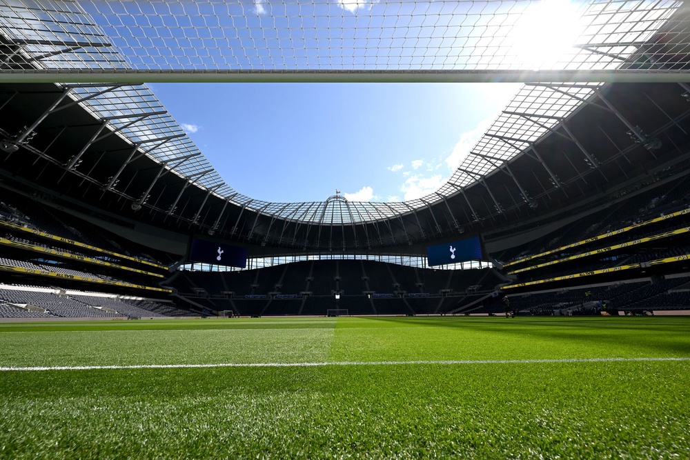 Tottenham Hotspur Stadium before the visit of Brighton. (Getty Images)