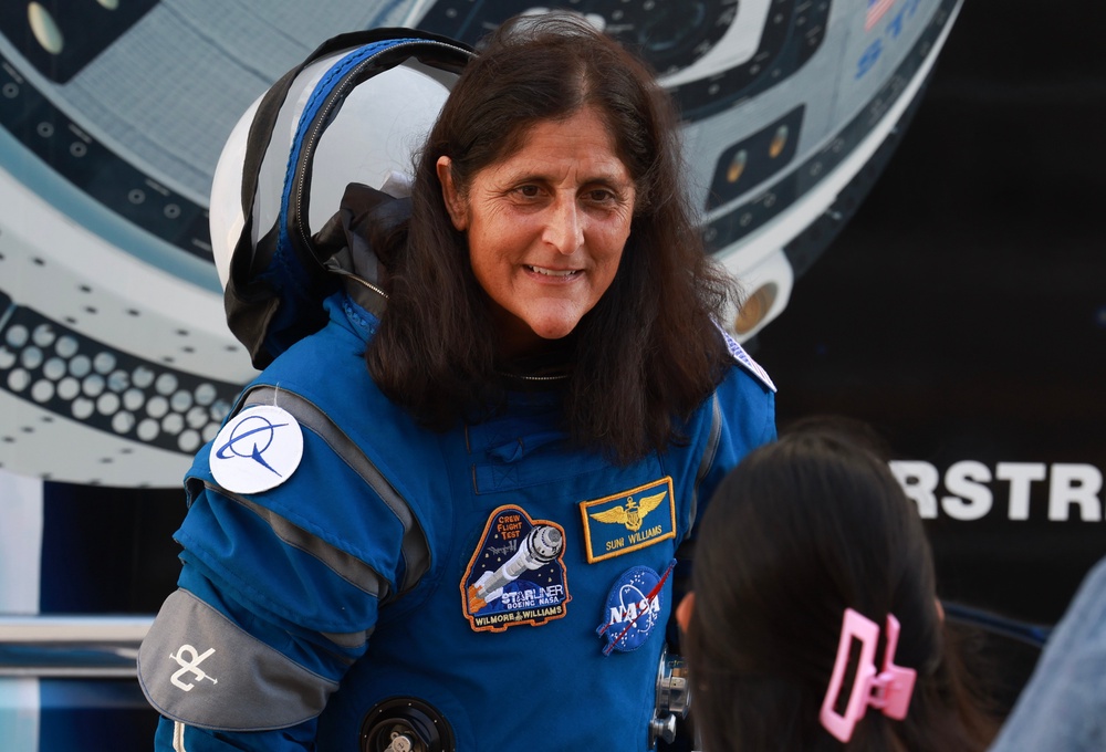 Retired NASA astronaut Suni Williams has participated in the Boston Marathon four times, including one run in space (Getty Images)