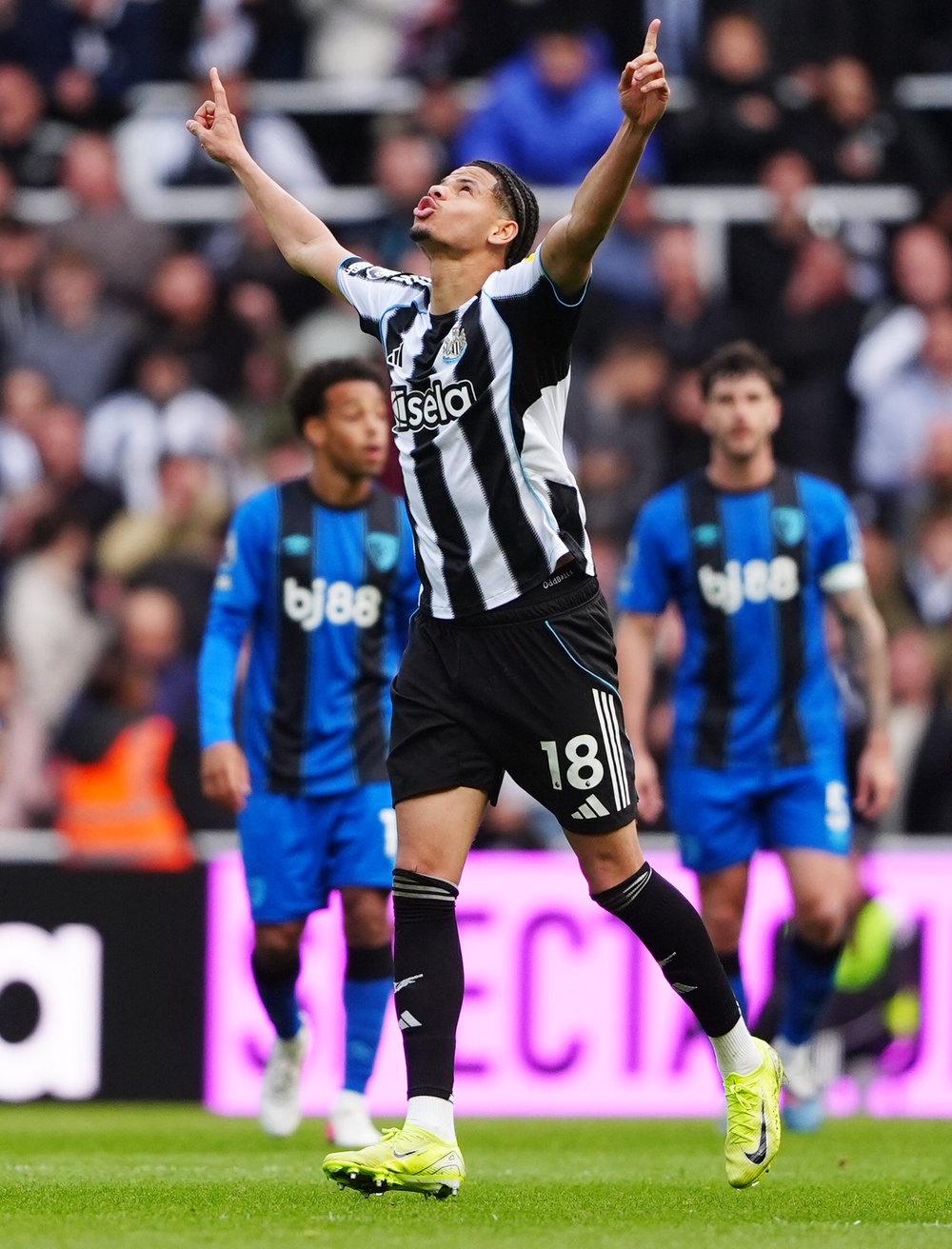 Will Osula opened the scoring at St James’ Park (PA) (PA Wire)
