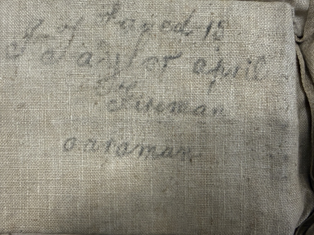Signatures on the life jacket sold at auction for nearly £700,000 (Henry Aldridge and Son/PA)