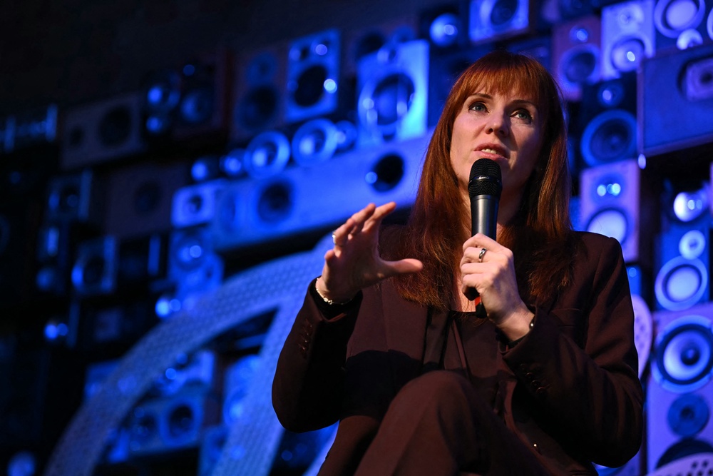 Angela Rayner (pictured in February) admitted in September to underpaying stamp duty when she bought her home in Hove (AFP/Getty)