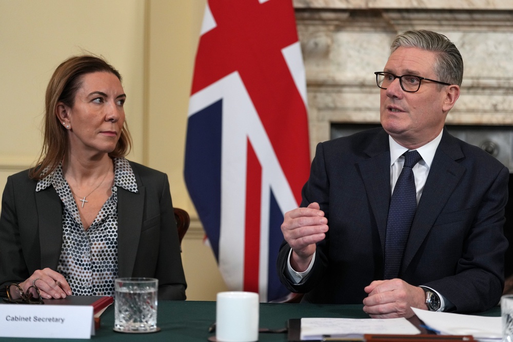 A memo released by Downing Street shows the head of the Civil Service Antonia Romeo, left, learned of a discrepancy in Lord Mandelson’s vetting as part of an evidence gathering exercise triggered by MPs voting for the release of files related to his appointment (Kin Cheung/PA) (PA Wire)