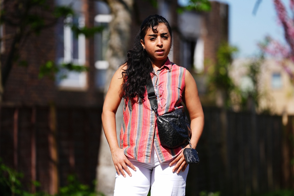 Ms Hussain said she was ‘relieved’ to be able to live the life she wanted in the UK (PA)