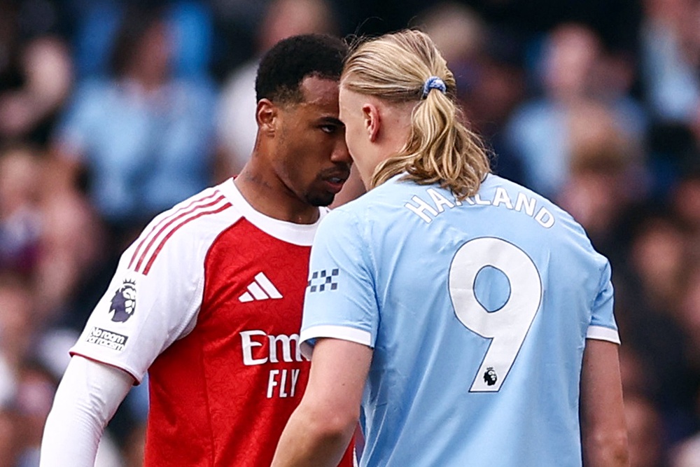 Image from: Everton v Man City LIVE: Haaland’s two-word response as visitors collapse to hand Arsenal title race advantage
