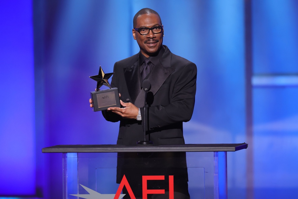 Eddie Murphy was honored with the AFI lifetime achievement award Saturday (Getty)