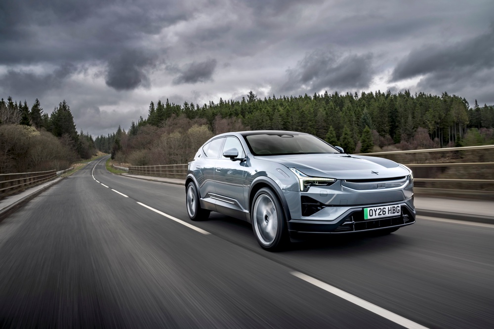 The Polestar 3 makes for a fine long-distance, fast-charging cruiser (Polestar)