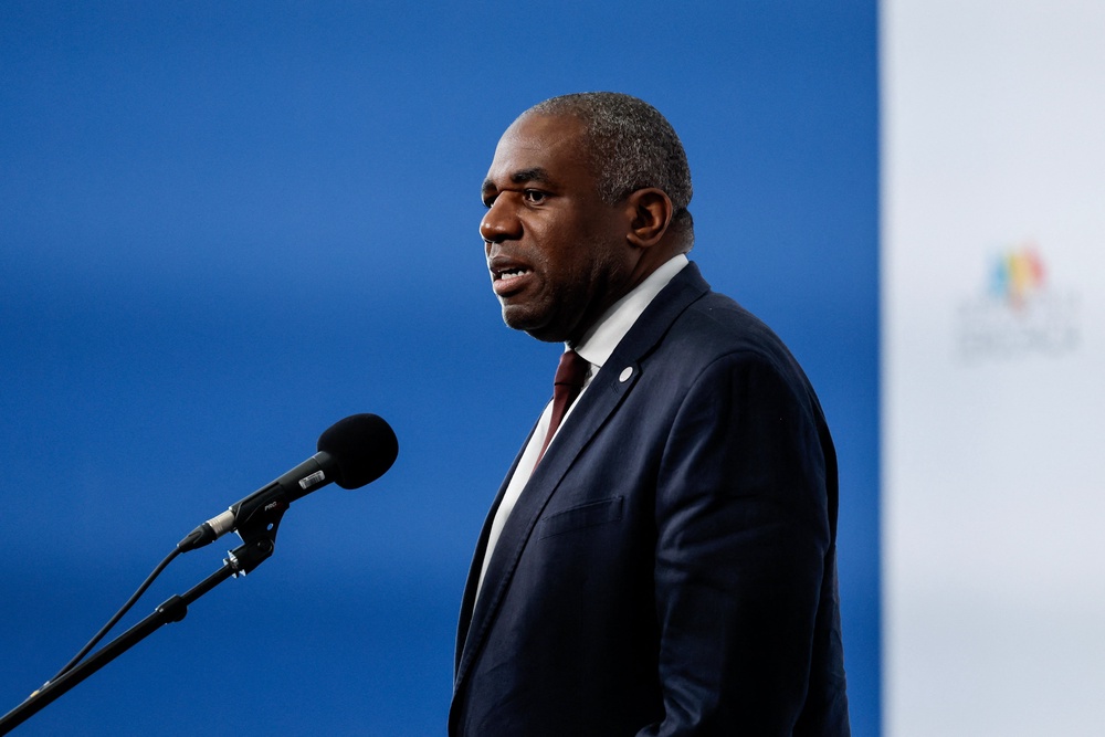 Britain's Deputy Prime Minister and Justice Secretary David Lammy (AFP via Getty Images)
