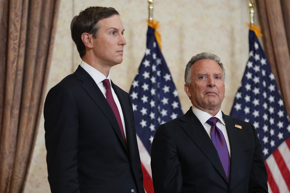 Jared Kushner and Steve Witkoff (Getty)