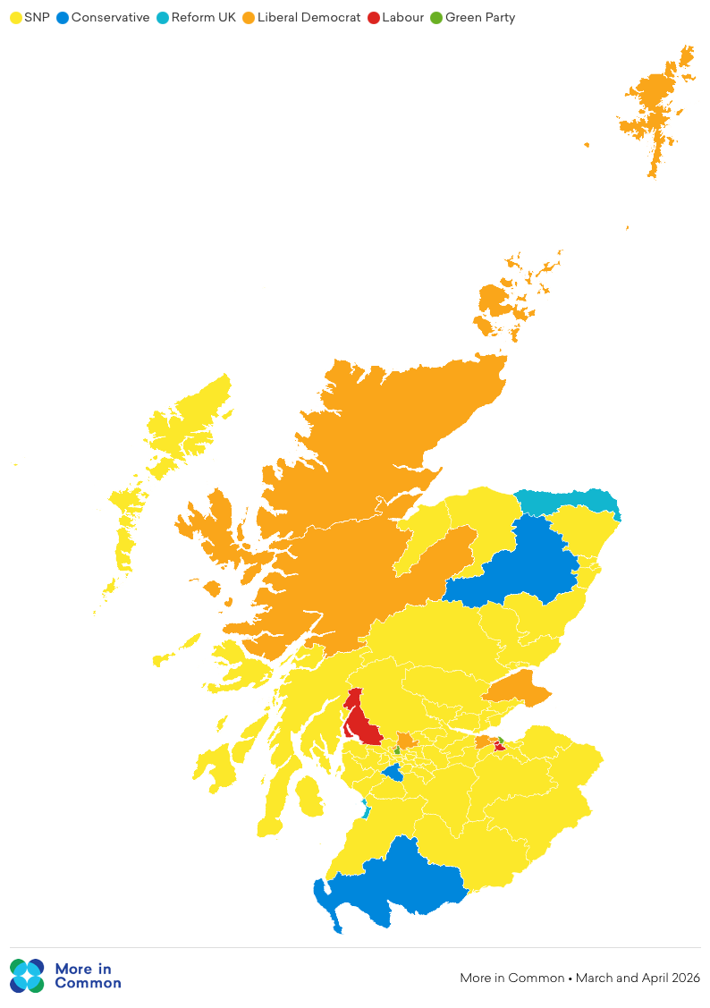 The poll was done by More in Common (More in Common/PA)