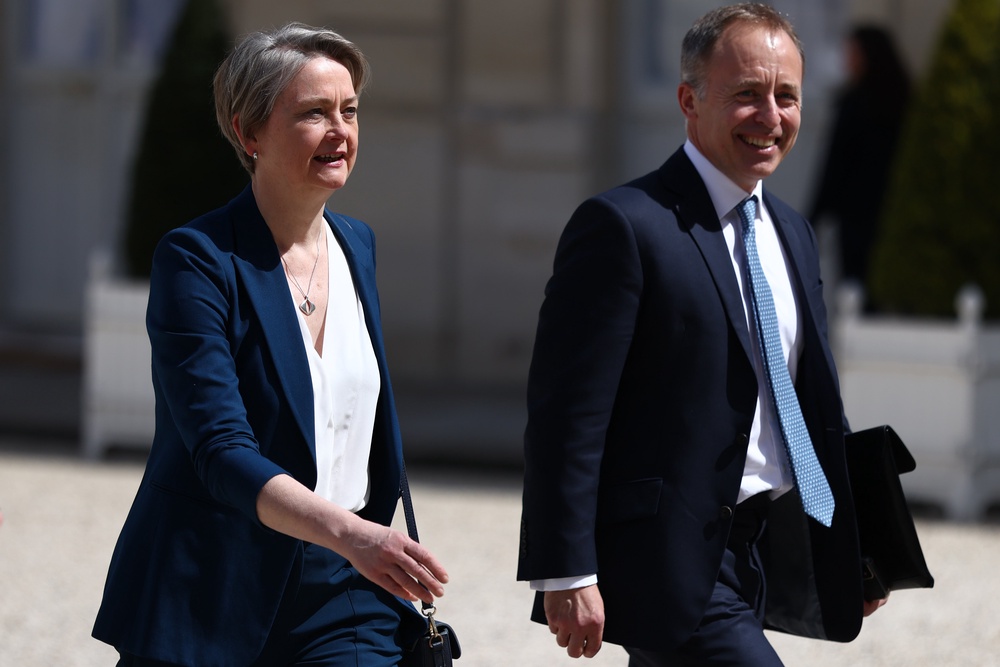Foreign Secretary Yvette Cooper held talks in Paris (Tom Nicholson/PA) (PA Wire)