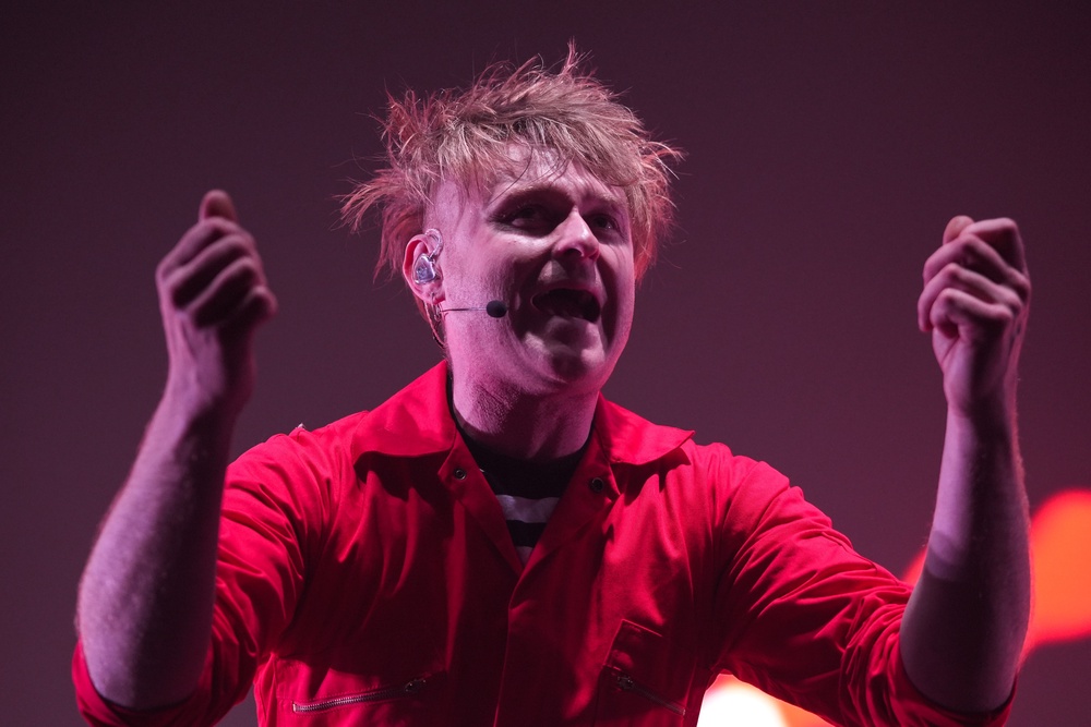 Look Mum No Computer, who will represent the United Kingdom at the Eurovision song contest performs during the London Eurovision Party. (Getty)