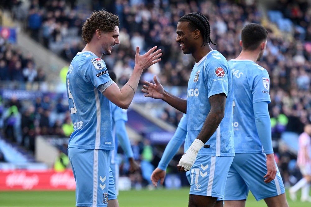 Jack Rudoni and Haji Wright have been important figures in the club's promotion season (Getty)