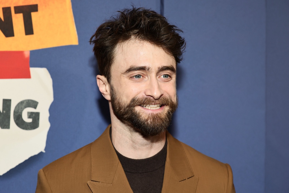 Daniel Radcliffe during ‘Every Brilliant Thing’ opening night (Getty)