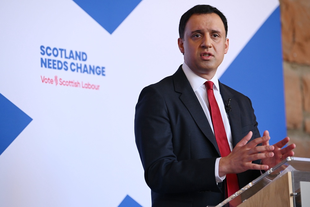 Scottish Labour were pushed to third in the poll (Euan Cherry/PA) (PA Wire)