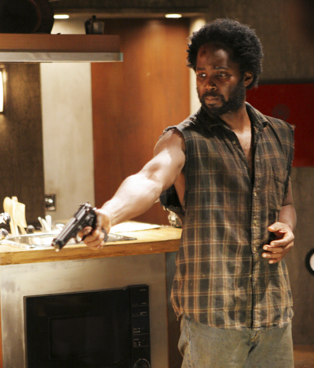 ‘Lost’ star Harold Perrineau (Michael) was at centre of show’s most shocking scenes (ABC)