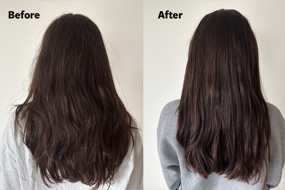 Olaplex’s formula  leaves my ends looking much healthier (Jacqueline Kilikita/The Independent)