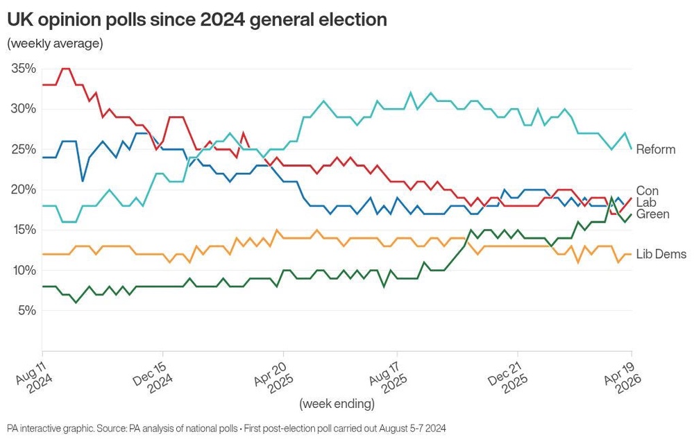 Image from: Deadline day to register to vote in May 7 elections