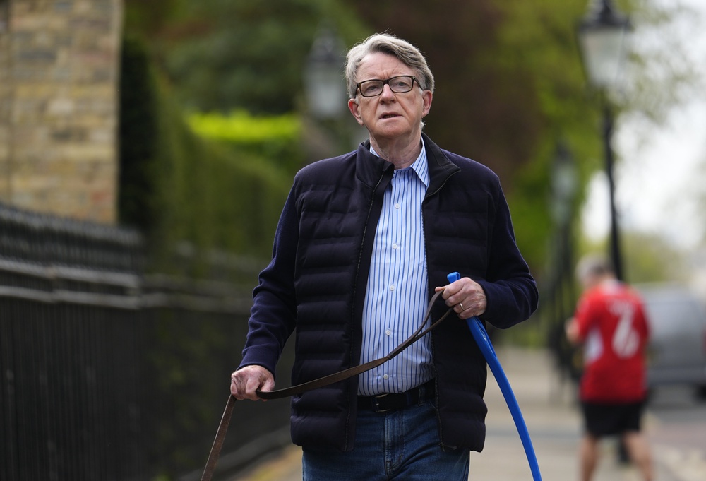 Lord Mandelson was sacked from the Washington job after further details of his association with paedophile financier Jeffrey Epstein emerged (PA Wire)