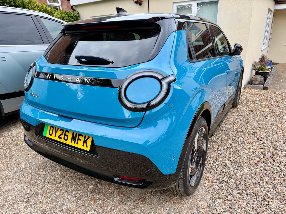 The new Nissan Micra gets two battery options for either 196 or 257 miles of range (Steve Fowler)