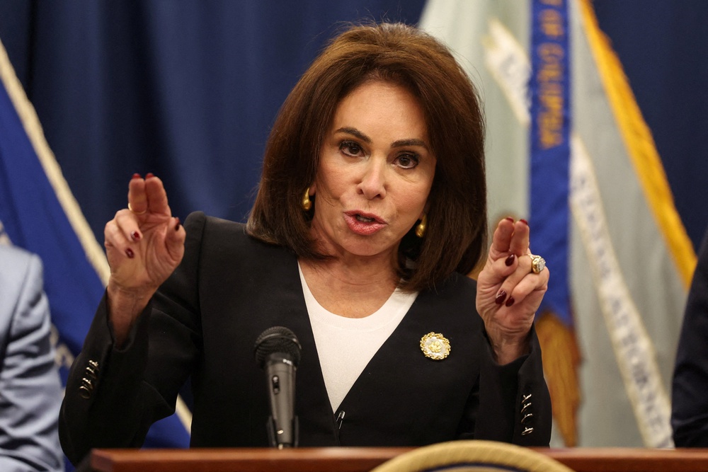 MAGA allies and influencers have also floated Jeanine Pirro, a former Fox News personality close to the president who is currently serving as the top federal prosecutor in DC (REUTERS)