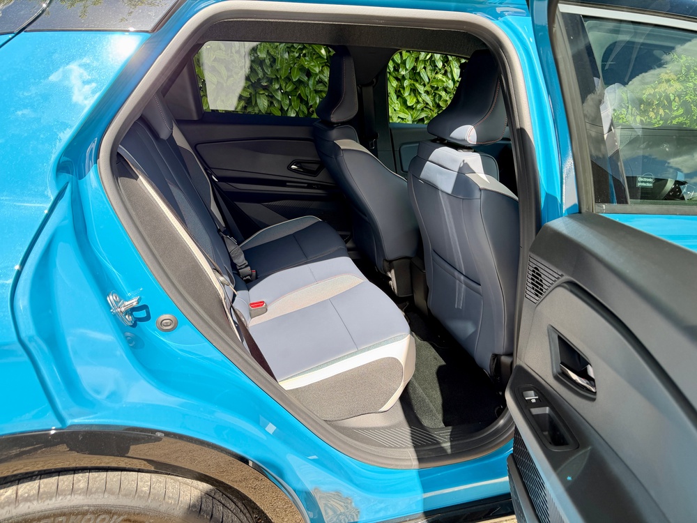 Rear space is tight, as in the Renault 5, with next to no foot space under the front seats (Steve Fowler)